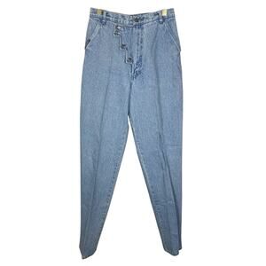 Vintage Blaze Jeans Western Rodeo Cowgirl High Rise Denim Long Women's 29x36